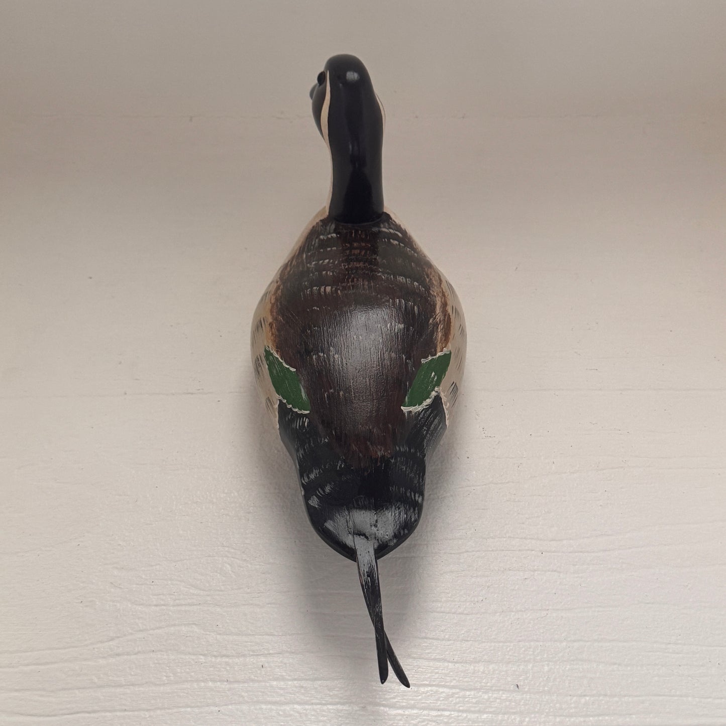 Vintage Hand Carved Pintail Duck Decoy by Tristram Dated 11/83 | Wooden Waterfowl Sculpture