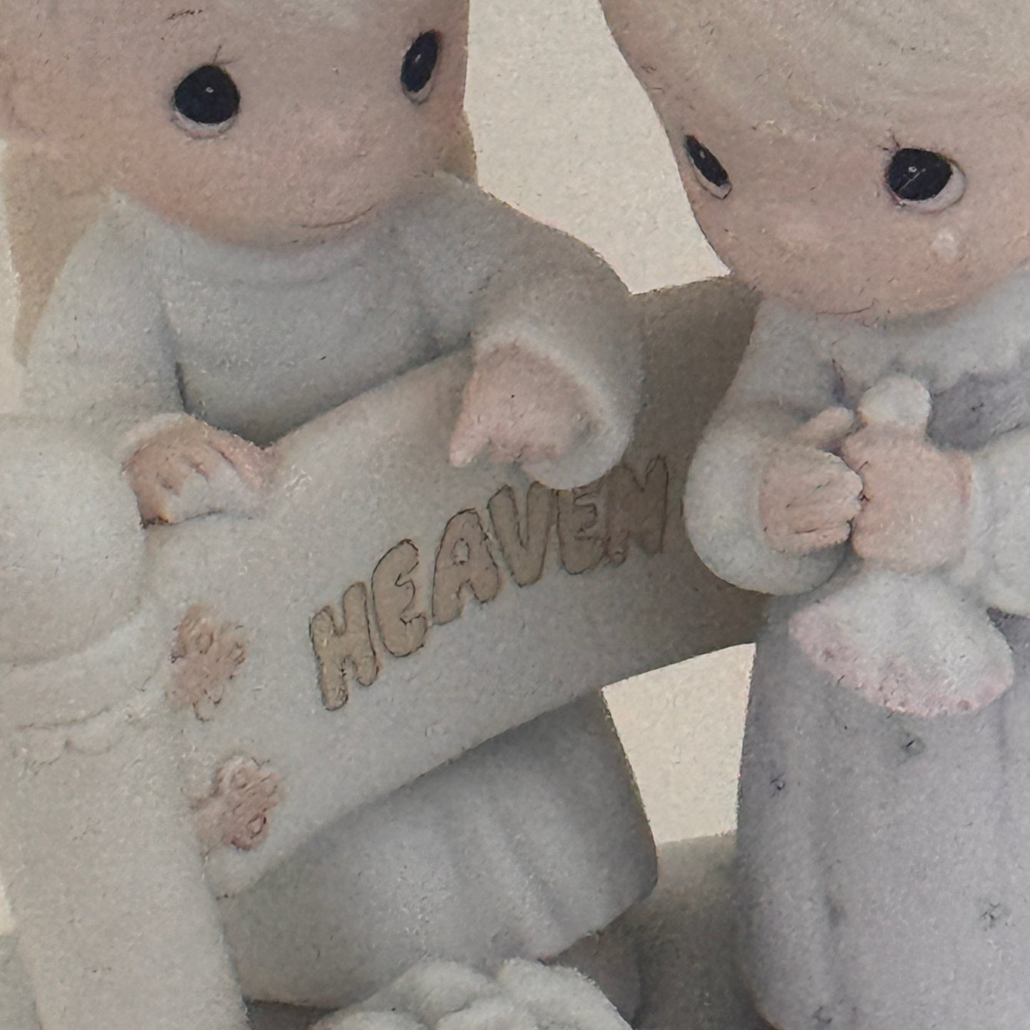 Precious Moments “No Tears Past the Gate” Figurine – Heaven Scene | 1986 Samuel J. Butcher