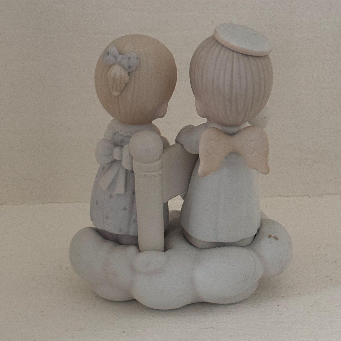 Precious Moments “No Tears Past the Gate” Figurine – Heaven Scene | 1986 Samuel J. Butcher