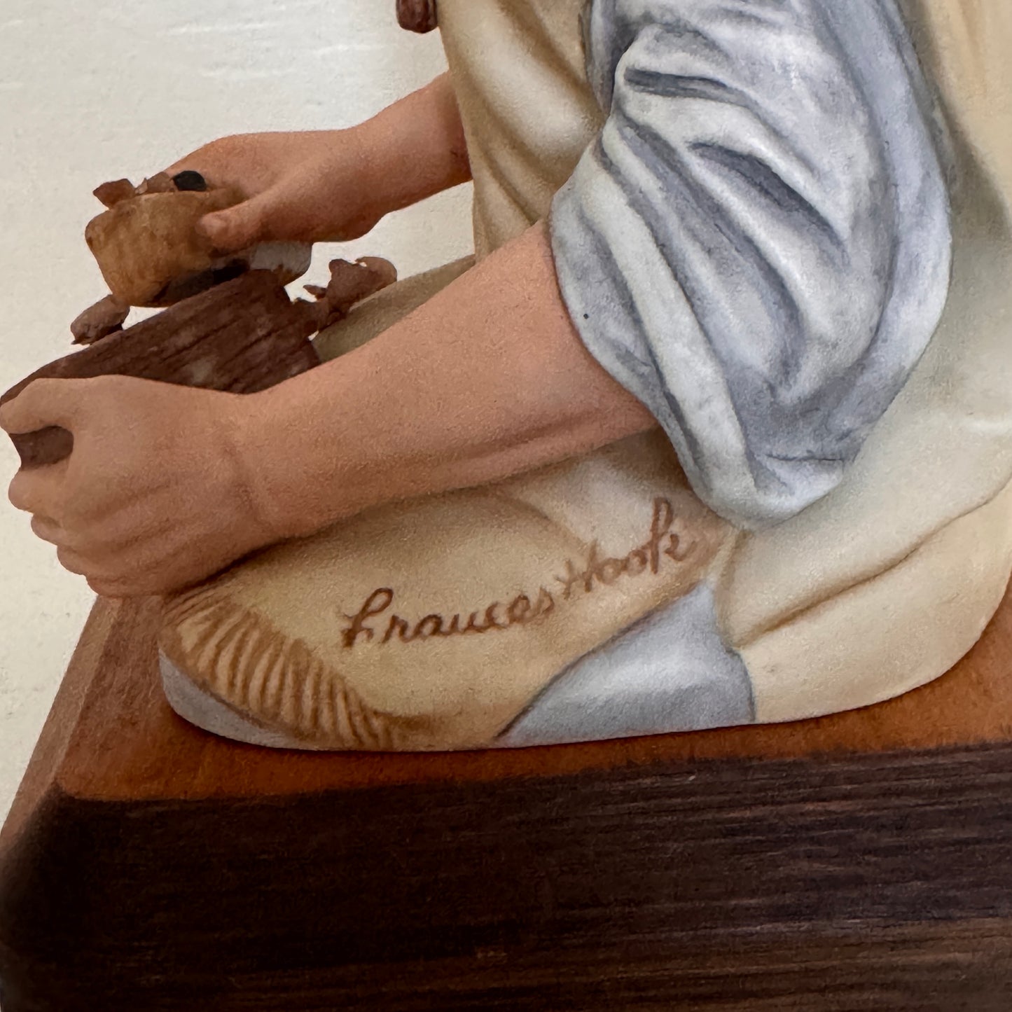 The Carpenter by Frances Hook | Limited Edition Religious Sculpture | 1985 Roman Inc. | Jesus as Carpenter