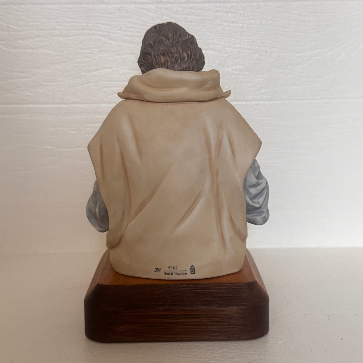 The Carpenter by Frances Hook | Limited Edition Religious Sculpture | 1985 Roman Inc. | Jesus as Carpenter