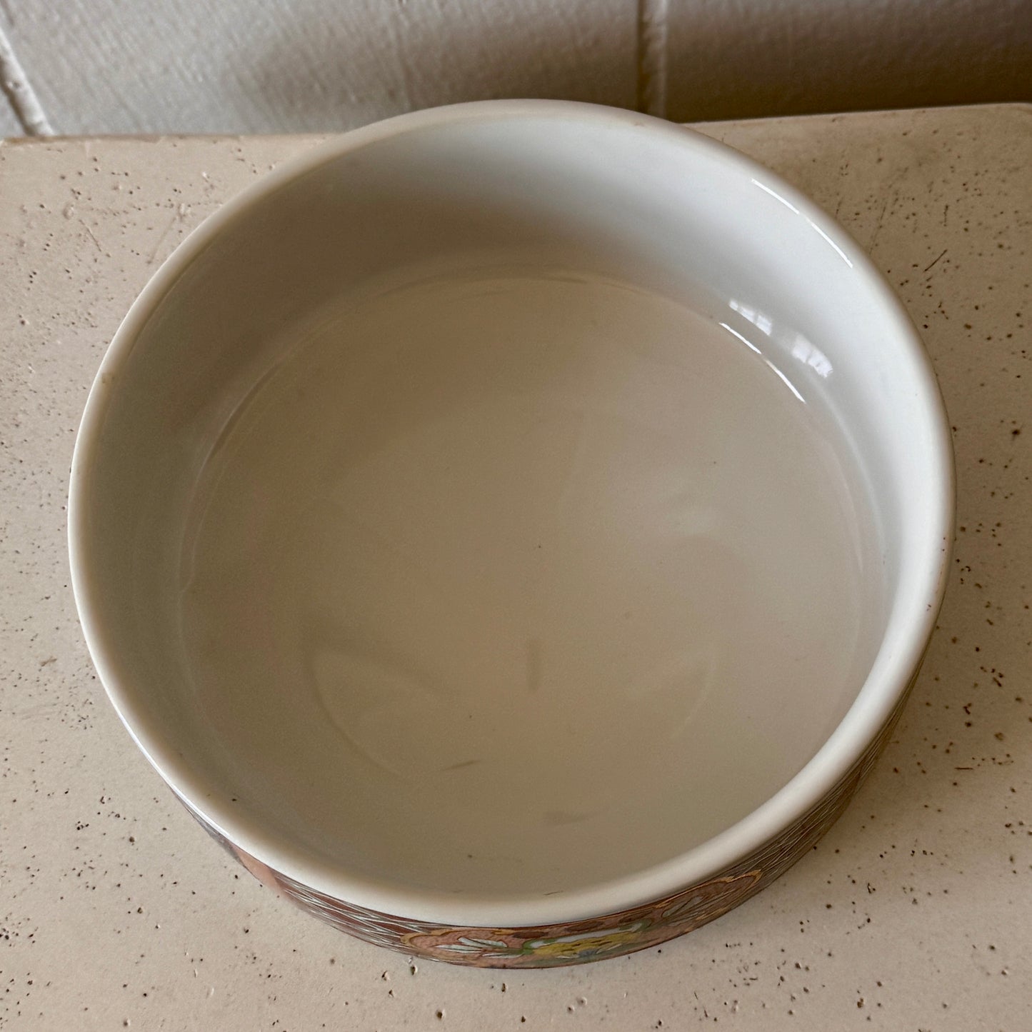 Vintage Imari Ware Trinket Box | Lidded Japanese Porcelain Dish