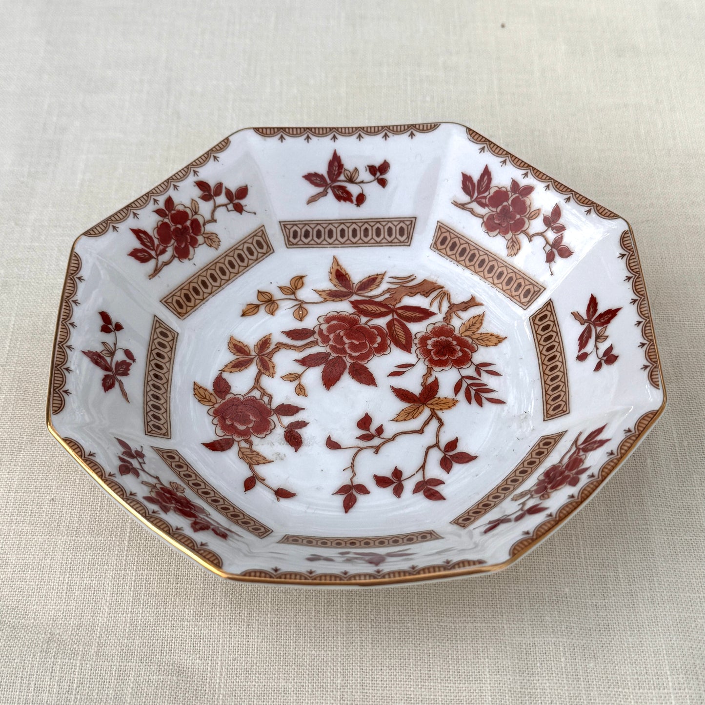 Harmony House Vignette Floral Dish Made in Japan