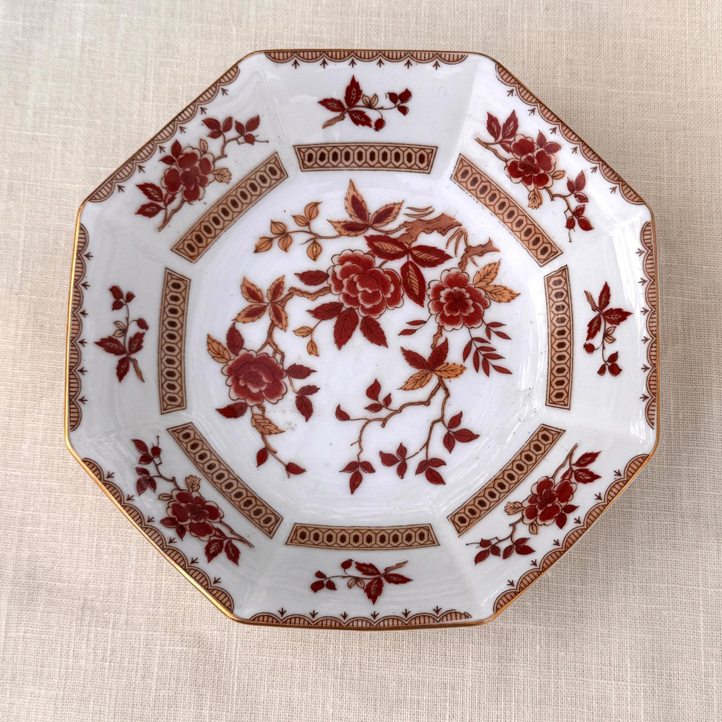 Harmony House Vignette Floral Dish Made in Japan