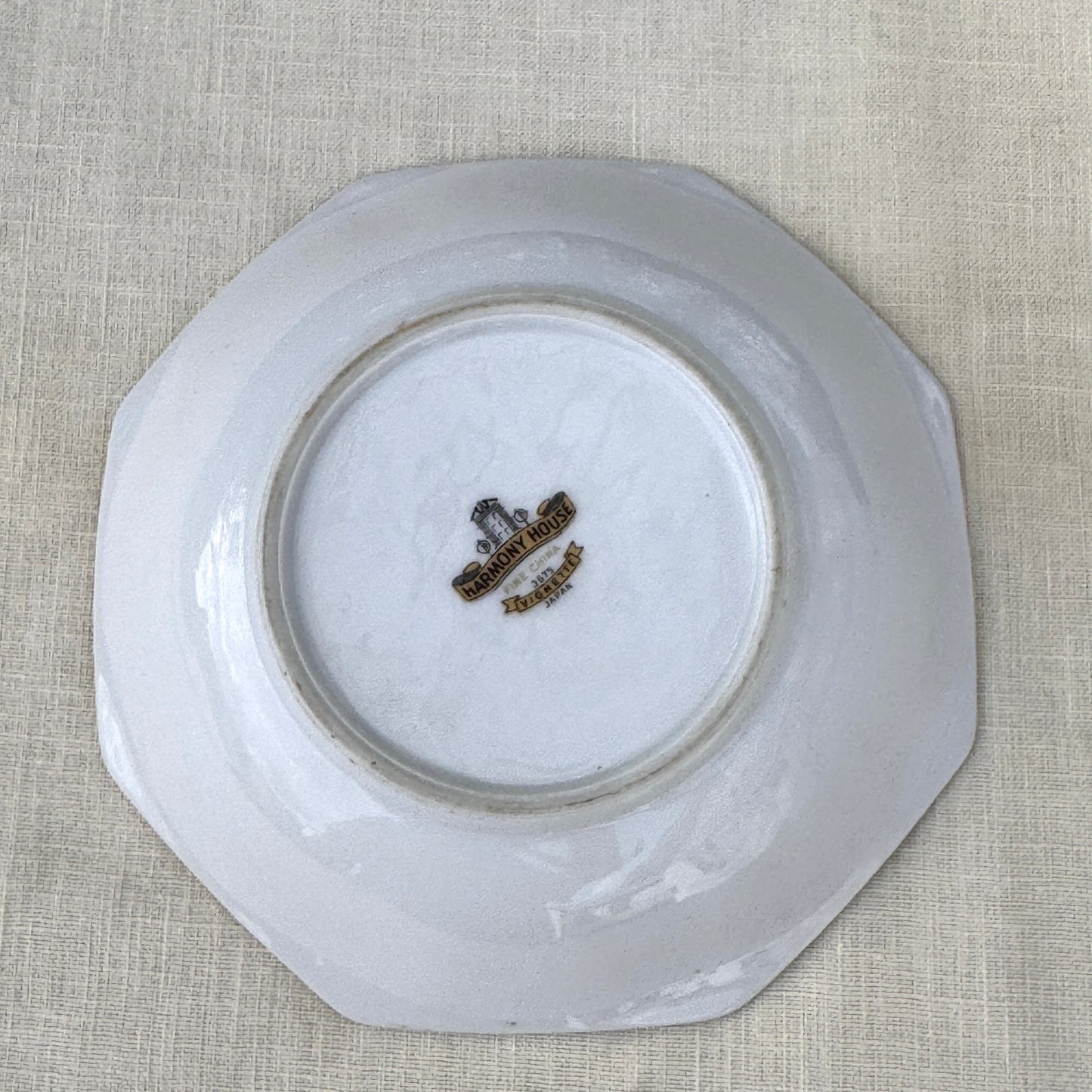 Harmony House Vignette Floral Dish Made in Japan