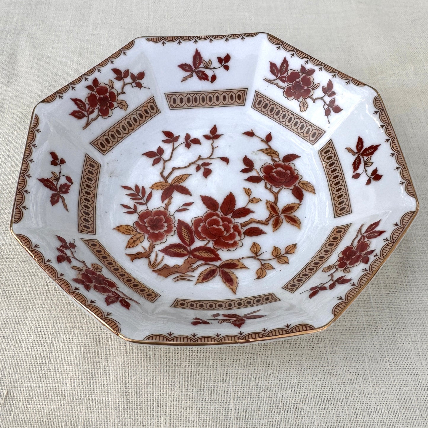 Harmony House Vignette Floral Dish Made in Japan